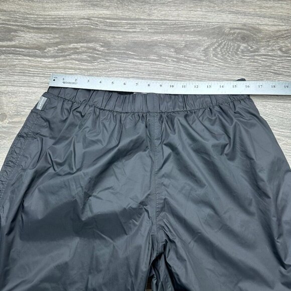 Columbia Waterproof Pants Men's Large Black Mesh Lined Adjustable Nylon Swooshy - Picture 11 of 16